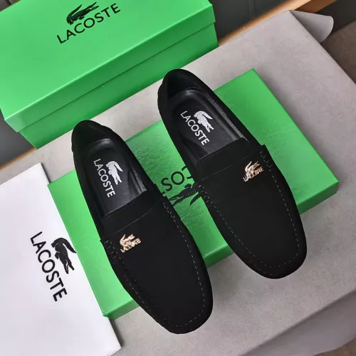 Lacoste Leather Shoes For Men #1274603 $76.00 USD, Wholesale Replica Lacoste Leather Shoes