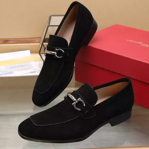 Salvatore Ferragamo Leather Shoes For Men #1274677 $122.00 USD, Wholesale Replica Salvatore Ferragamo Leather Shoes