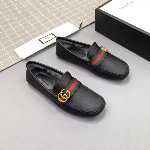 Replica Gucci Oxfords Shoes For Men #1274724 $88.00 USD for Wholesale