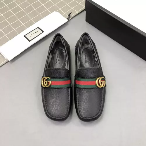 Replica Gucci Oxfords Shoes For Men #1274724 $88.00 USD for Wholesale