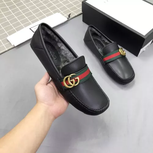 Replica Gucci Oxfords Shoes For Men #1274725 $88.00 USD for Wholesale