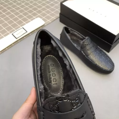 Replica Gucci Oxfords Shoes For Men #1274726 $88.00 USD for Wholesale