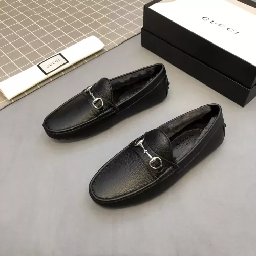 Replica Gucci Oxfords Shoes For Men #1274727 $88.00 USD for Wholesale