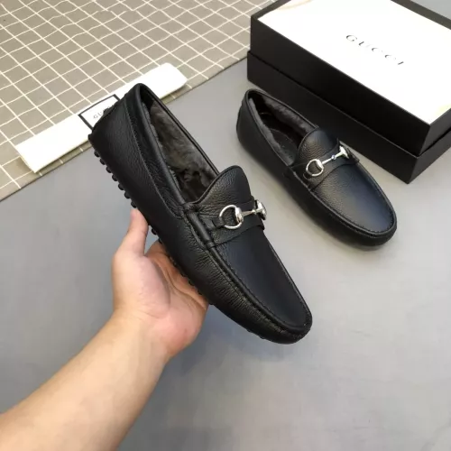 Replica Gucci Oxfords Shoes For Men #1274727 $88.00 USD for Wholesale