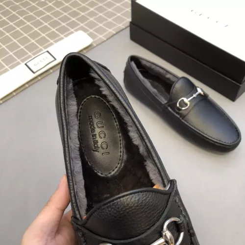 Replica Gucci Oxfords Shoes For Men #1274727 $88.00 USD for Wholesale