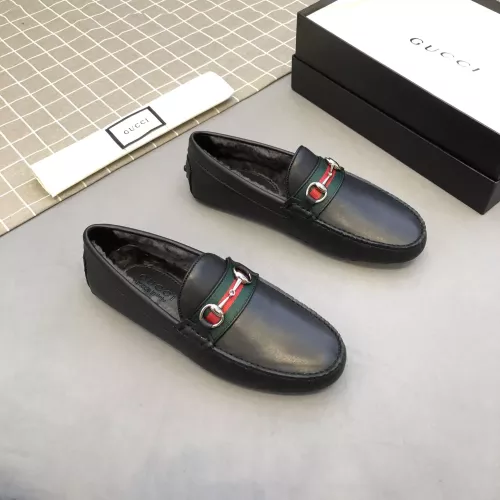 Replica Gucci Oxfords Shoes For Men #1274729 $88.00 USD for Wholesale