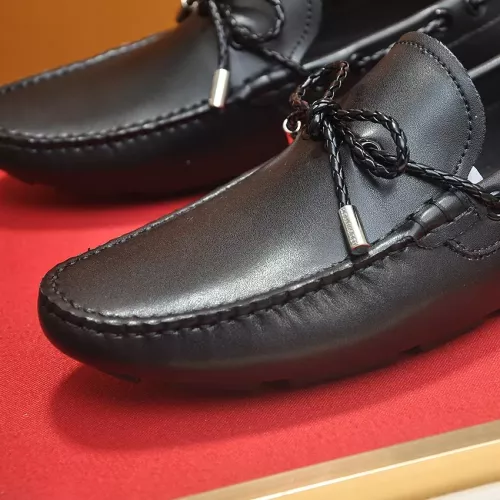 Replica Salvatore Ferragamo Leather Shoes For Men #1274795 $80.00 USD for Wholesale