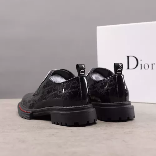 Replica Christian Dior Leather Shoes For Men #1274803 $82.00 USD for Wholesale