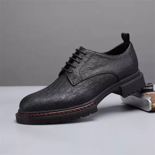 Replica Christian Dior Leather Shoes For Men #1274807 $85.00 USD for Wholesale