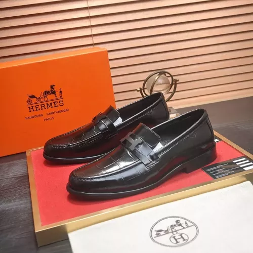 Hermes Leather Shoes For Men #1274815 $85.00 USD, Wholesale Replica Hermes Leather Shoes