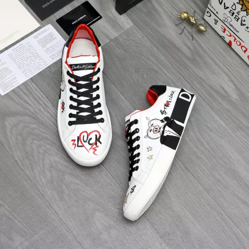 Replica Dolce & Gabbana D&G Casual Shoes For Men #1274958 $85.00 USD for Wholesale