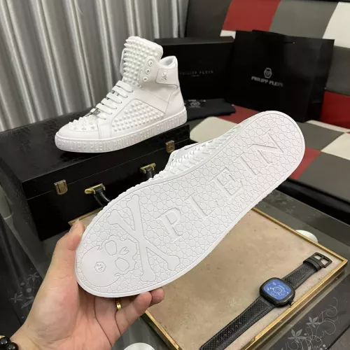 Replica Philipp Plein PP High Tops Shoes For Men #1274966 $125.00 USD for Wholesale