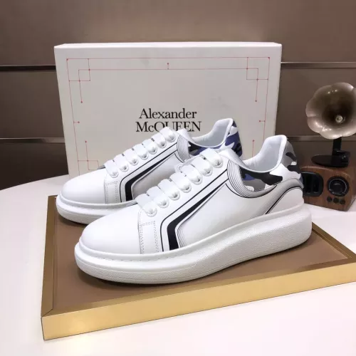 Replica Alexander McQueen Casual Shoes For Men #1274988 $100.00 USD for Wholesale