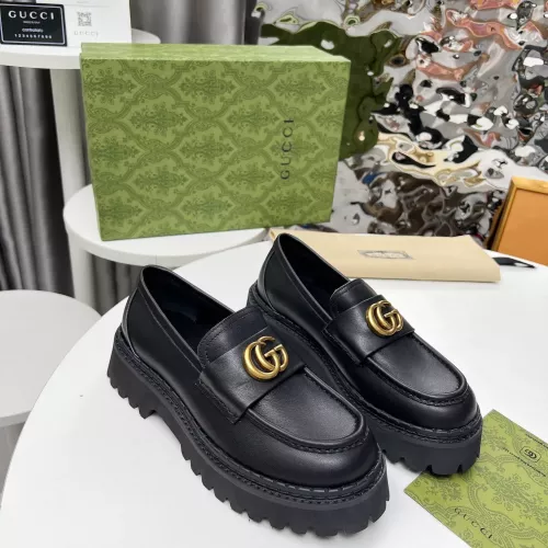 Gucci Oxfords Shoes For Women #1275164 $102.00 USD, Wholesale Replica Gucci Oxfords Shoes