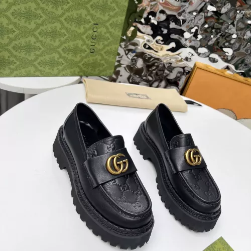 Gucci Oxfords Shoes For Women #1275166 $102.00 USD, Wholesale Replica Gucci Oxfords Shoes