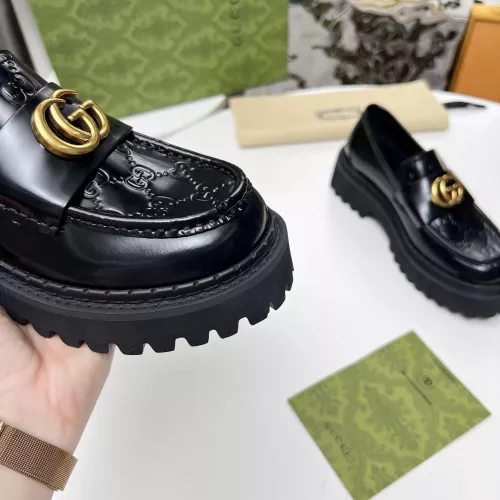 Replica Gucci Oxfords Shoes For Women #1275167 $102.00 USD for Wholesale