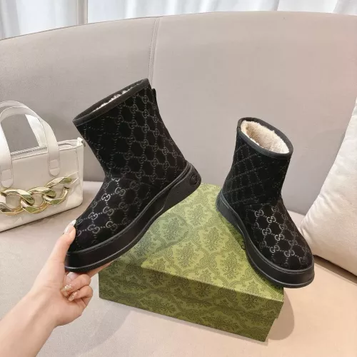 Replica Gucci Boots For Women #1275169 $115.00 USD for Wholesale