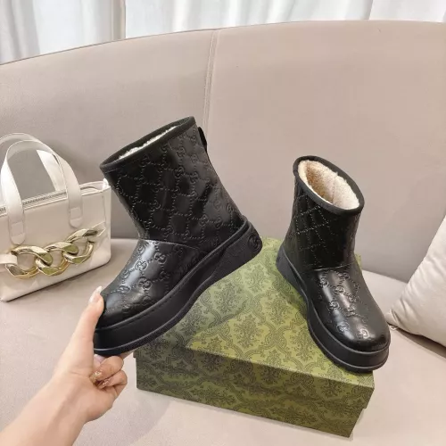 Replica Gucci Boots For Women #1275170 $115.00 USD for Wholesale