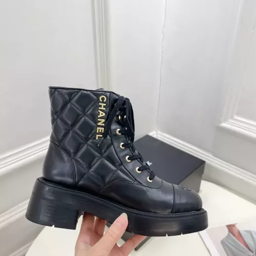 Replica Chanel Boots For Women #1275179 $135.00 USD for Wholesale