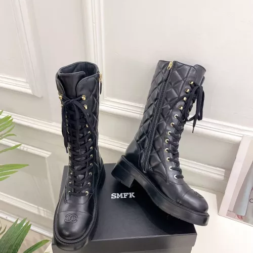 Replica Chanel Boots For Women #1275184 $172.00 USD for Wholesale