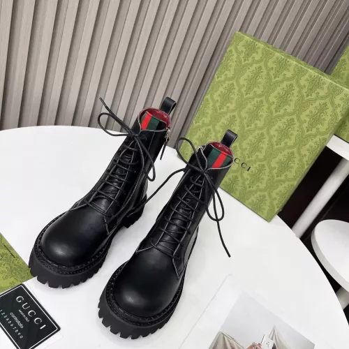 Replica Gucci Boots For Women #1275245 $108.00 USD for Wholesale