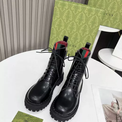 Replica Gucci Boots For Women #1275246 $108.00 USD for Wholesale