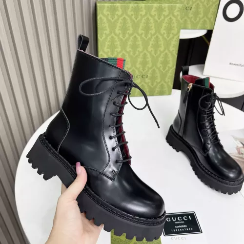 Replica Gucci Boots For Women #1275246 $108.00 USD for Wholesale