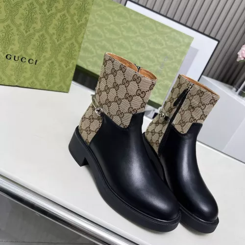 Replica Gucci Boots For Women #1275261 $122.00 USD for Wholesale