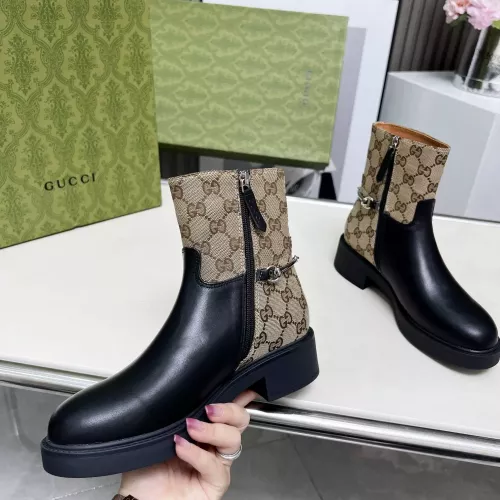 Replica Gucci Boots For Women #1275261 $122.00 USD for Wholesale