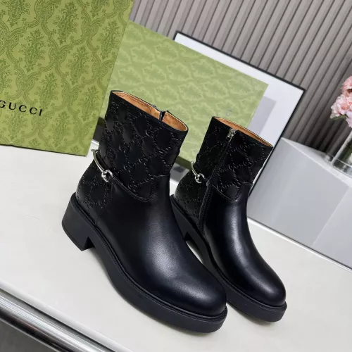 Replica Gucci Boots For Women #1275262 $122.00 USD for Wholesale