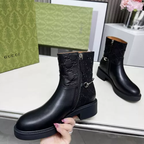 Replica Gucci Boots For Women #1275262 $122.00 USD for Wholesale