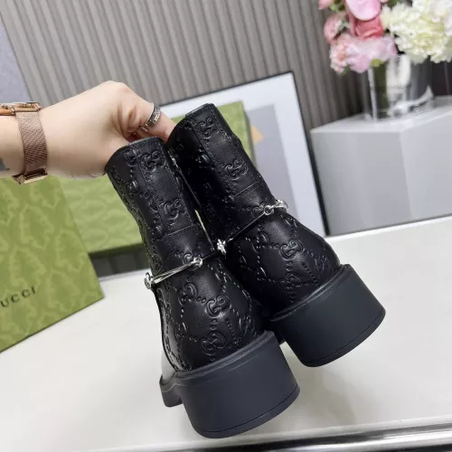 Replica Gucci Boots For Women #1275262 $122.00 USD for Wholesale