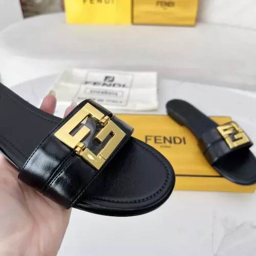 Replica Fendi Slippers For Women #1275264 $100.00 USD for Wholesale