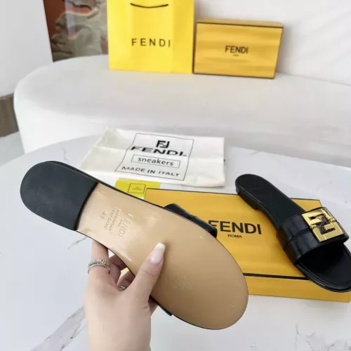 Replica Fendi Slippers For Women #1275264 $100.00 USD for Wholesale