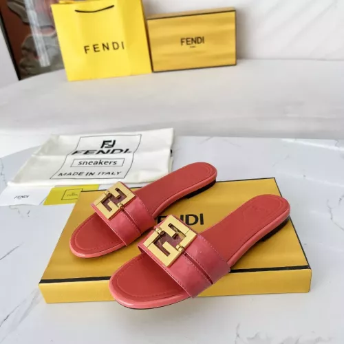 Fendi Slippers For Women #1275265 $100.00 USD, Wholesale Replica Fendi Slippers