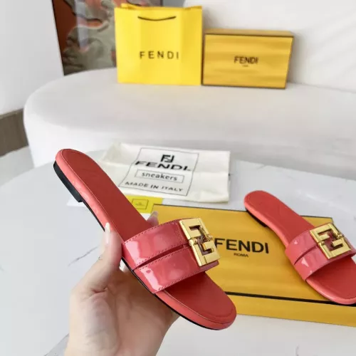 Replica Fendi Slippers For Women #1275265 $100.00 USD for Wholesale