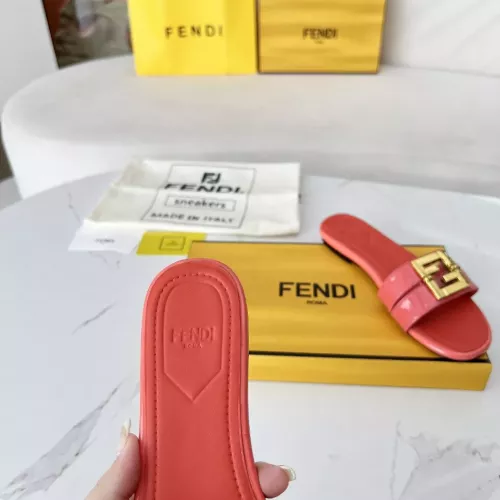 Replica Fendi Slippers For Women #1275265 $100.00 USD for Wholesale