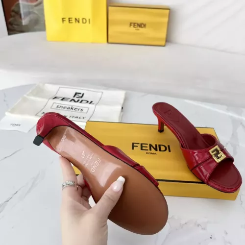 Replica Fendi Slippers For Women #1275268 $100.00 USD for Wholesale