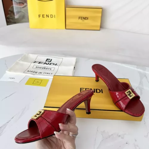 Replica Fendi Slippers For Women #1275268 $100.00 USD for Wholesale