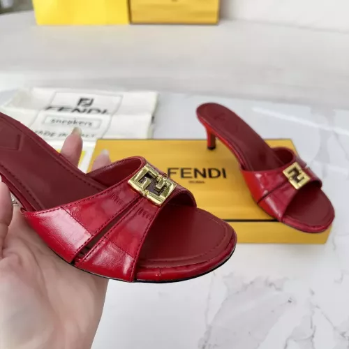 Replica Fendi Slippers For Women #1275268 $100.00 USD for Wholesale