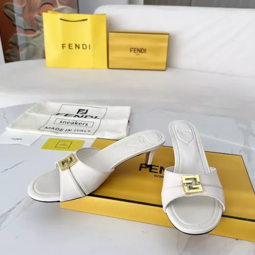 Replica Fendi Slippers For Women #1275269 $100.00 USD for Wholesale