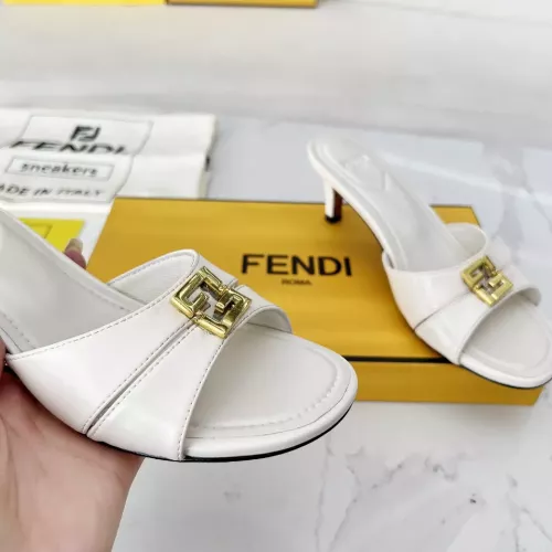 Replica Fendi Slippers For Women #1275269 $100.00 USD for Wholesale