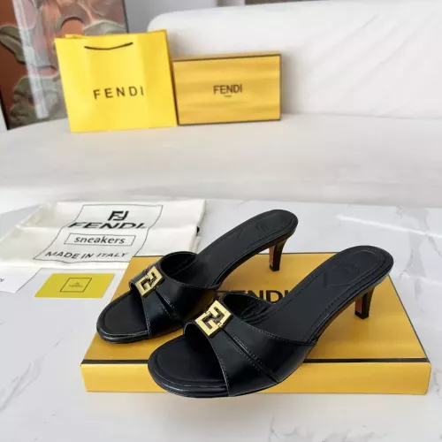 Fendi Slippers For Women #1275270 $100.00 USD, Wholesale Replica Fendi Slippers