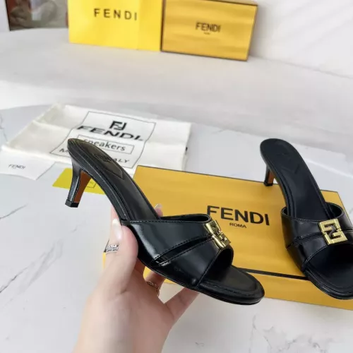 Replica Fendi Slippers For Women #1275270 $100.00 USD for Wholesale