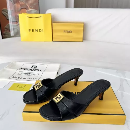 Fendi Slippers For Women #1275271 $100.00 USD, Wholesale Replica Fendi Slippers