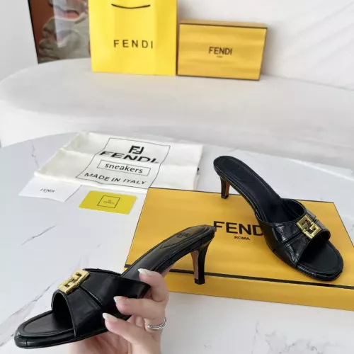 Replica Fendi Slippers For Women #1275271 $100.00 USD for Wholesale