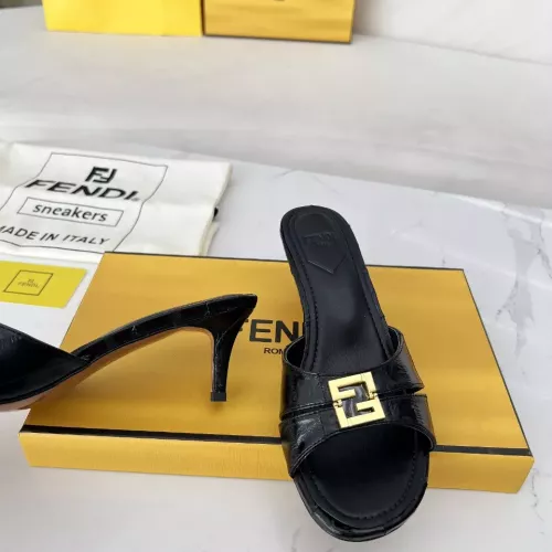 Replica Fendi Slippers For Women #1275271 $100.00 USD for Wholesale