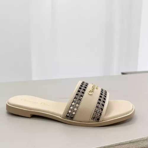 Replica Christian Dior Slippers For Women #1275275 $82.00 USD for Wholesale