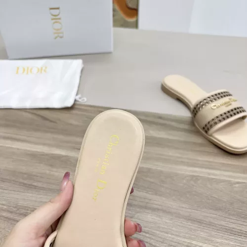 Replica Christian Dior Slippers For Women #1275275 $82.00 USD for Wholesale