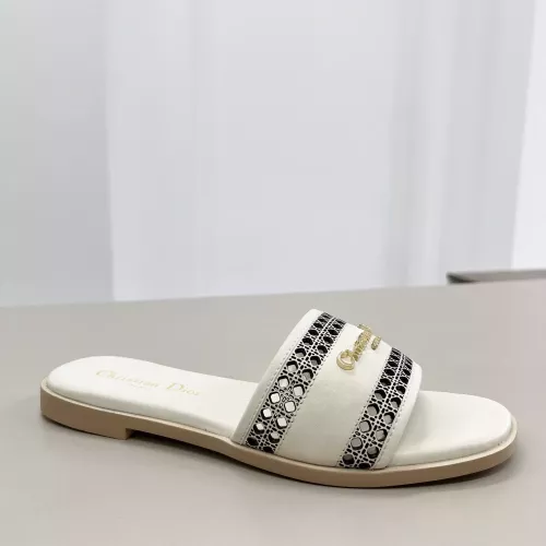 Replica Christian Dior Slippers For Women #1275278 $82.00 USD for Wholesale